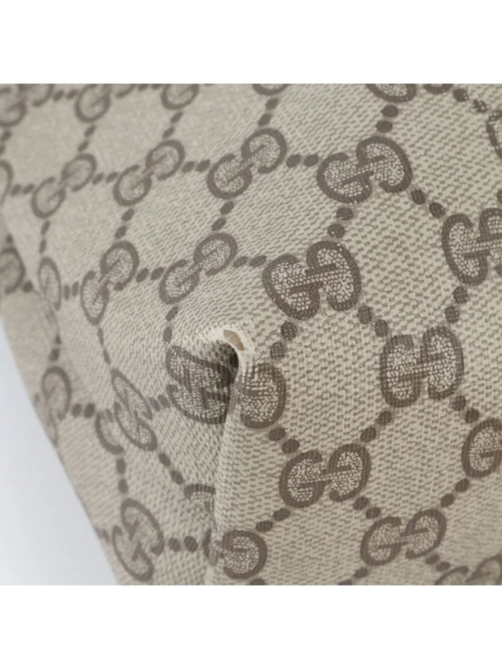Gucci GG Split Sherry Line Leather Tote Shoulder